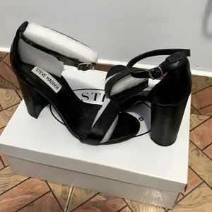 Steve Madden leather heels. Size 6.5
